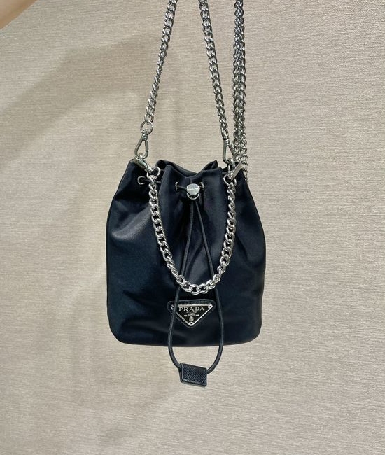 Prada Mini Bucket Bag Nylon Removable Straps 1BH612