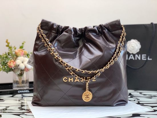 Chanel 22bag Glossy Calfskin Handbag 3260
