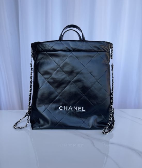 Chanel Classic Elegant Leather Large Tote AS3313