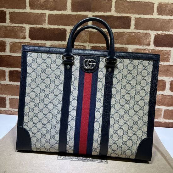 Gucci Coated Canvas Duffle Bag 724665