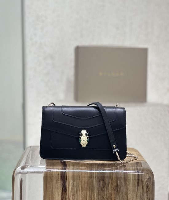 Bvlgari Serpenti Forever Crossbody Bag 38102 Black