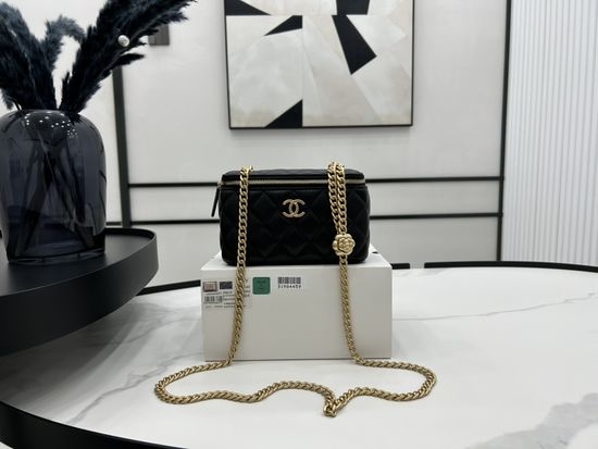 Chanel Camellia Adjustable Vanity Case A68140