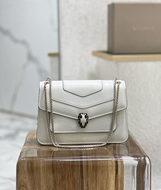 Bvlgari Serpenti Forever Leather Crossbody Bag 29032