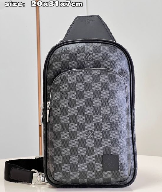 Louis Vuitton LV Avenue Damier Graphite Shoulder Bag N45302