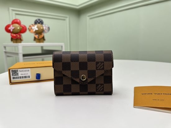 Louis Vuitton LV Victorine Classic Monogram Wallet N41659