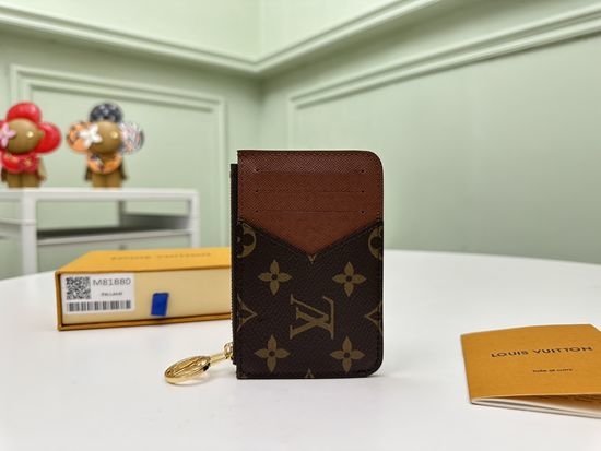 Louis Vuitton LV Monogram Romy Zip Wallet M81880