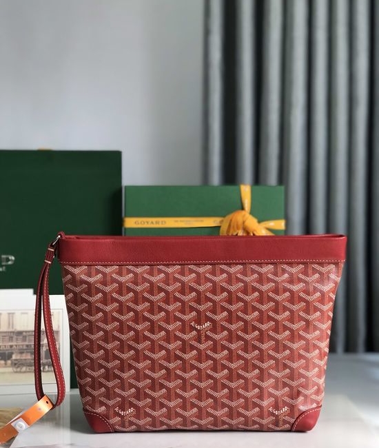 Goyard Conti Clutch Bag Detachable Wrist Strap 020233