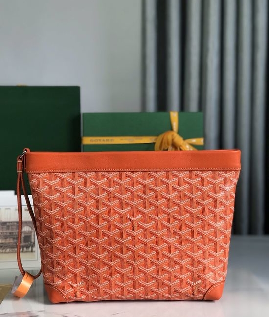 Goyard Conti Clutch Bag Detachable Wrist Strap 020233