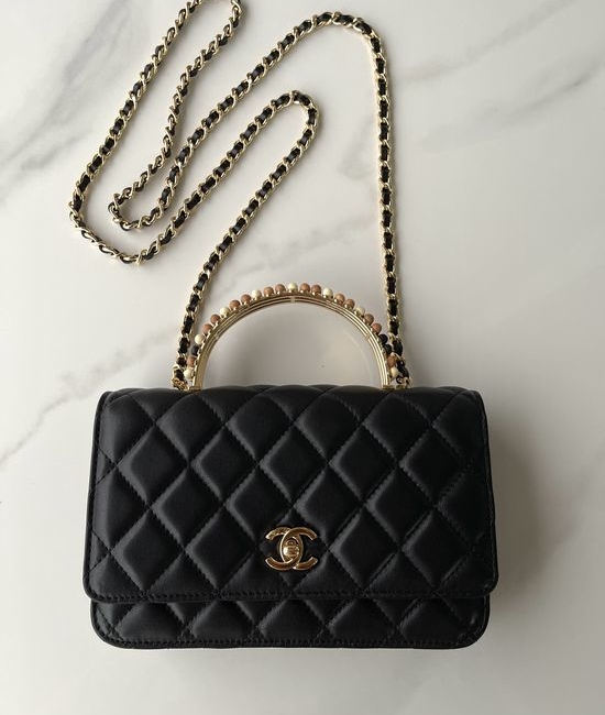 Chanel Classic Sheepskin Flap Bag 3808