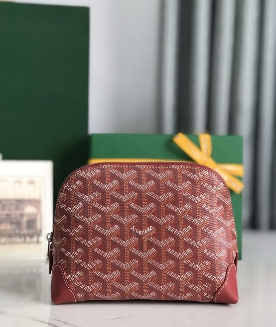 Goyard Vendome Pouch Shell Shaped Cosmetic Bag 020232