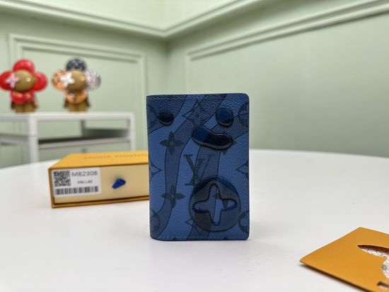 Louis Vuitton LV Monogram Aquagarden Pocket Wallet M82308