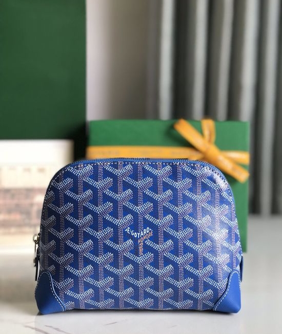 Goyard Vendome Pouch Shell Shaped Cosmetic Bag 020232
