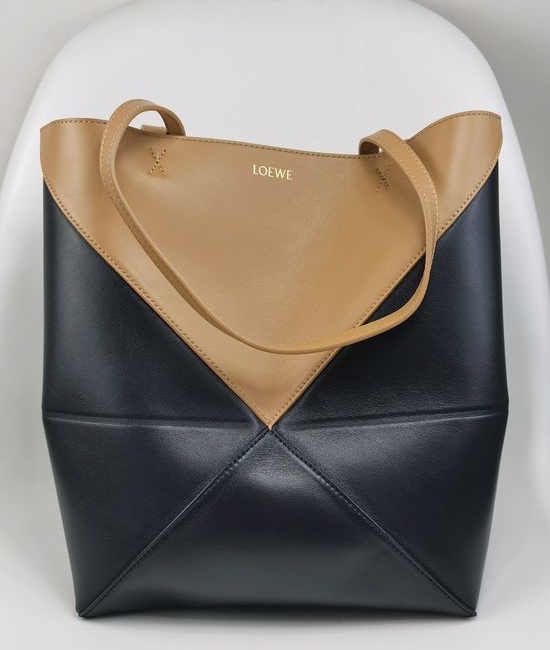 Loewe Puzzle Tote Geometric Foldable Handbag 8235