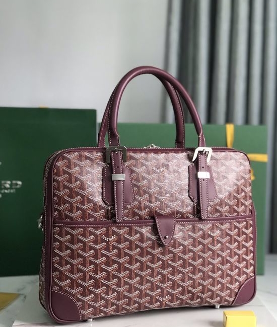 Goyard Ambassad Small Business Briefcase 0202889
