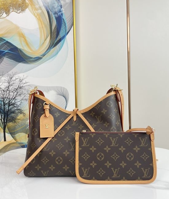 Louis Vuitton LV Carryall Small Monogram Shoulder Bag M46203