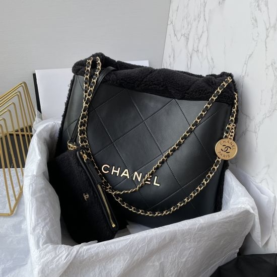Chanel 22bag Lambskin Shoulder Bag AS3260
