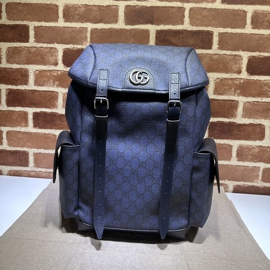 Gucci Large Bag Dark Blue PVC 598140