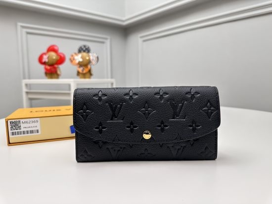 Louis Vuitton LV Emilie Monogram Leather Wallet M62369
