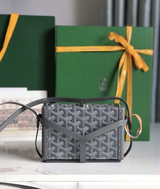 Goyard Minaudière Classic Trunk Style Bag 020177