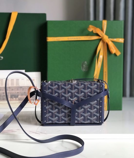 Goyard Minaudière Compact Crossbody Bag 020177