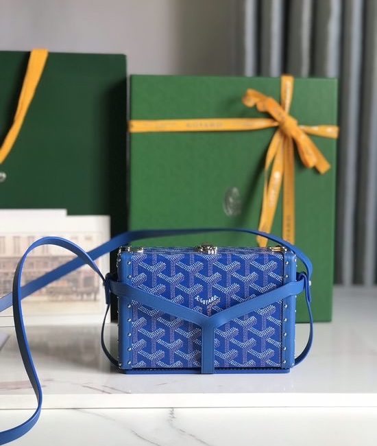 Goyard Minaudière Compact Crossbody Bag 020177