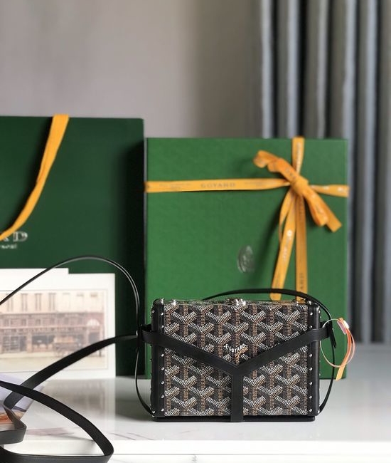 Goyard Minaudière Classic Trunk Style Bag 020177