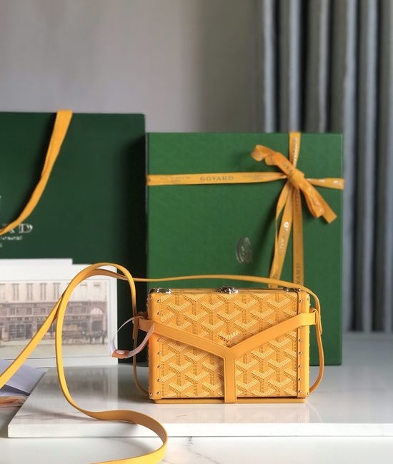 Goyard Minaudière Trunk Crossbody Bag 020177