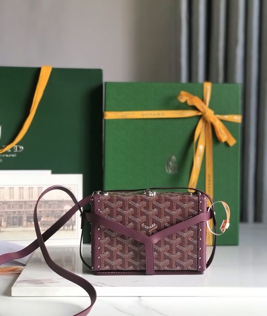 Goyard Minaudière Trunk Crossbody Bag 020177