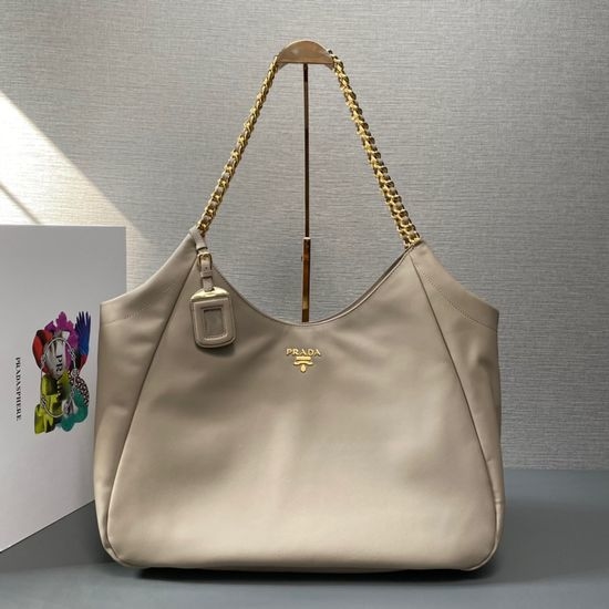 Prada Vintage Wander Leather Tote Bag 1BA638