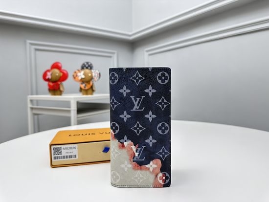 Louis Vuitton LV Portofoille Brazza NM Canvas Wallet M82826