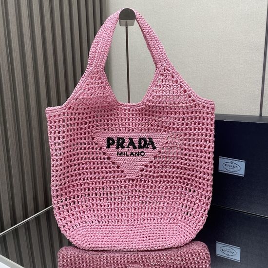 Prada Raffia Tote Bag 1BG424