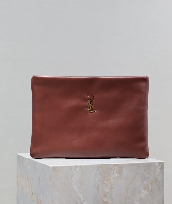 Yves Saint Laurent YSL CALYPSO Lambskin Clutch 778943