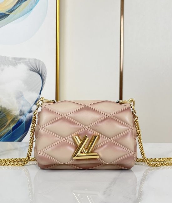Louis Vuitton LV Pico Go-14 Full Leather Chain Crossbody Bag High Quality Original Order M82752