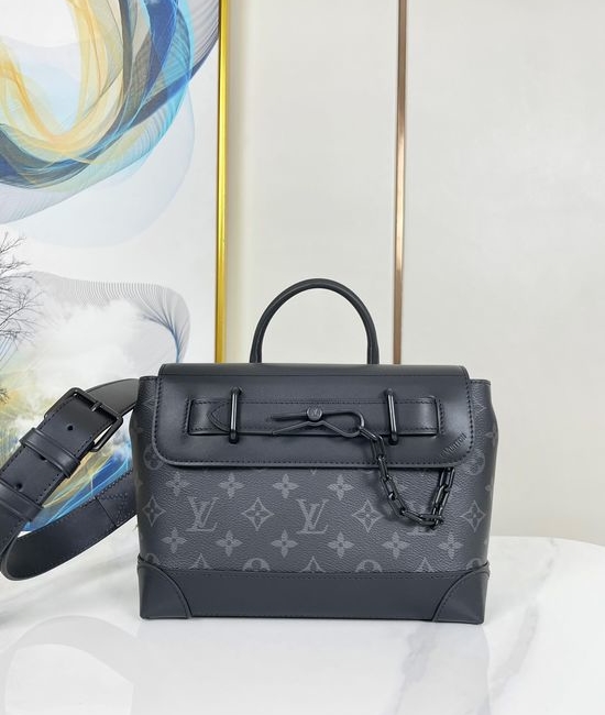 Louis Vuitton LV STEAMER Monogram Eclipse Crossbody Bag M46953