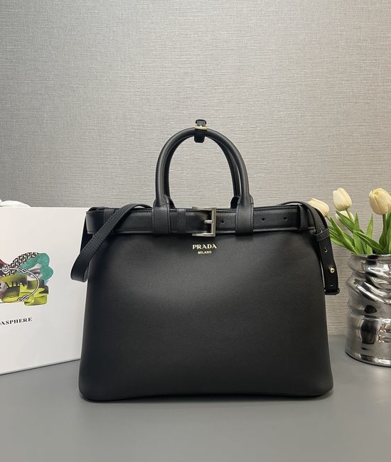 Prada DoubleBag Leather Tote 1BA416