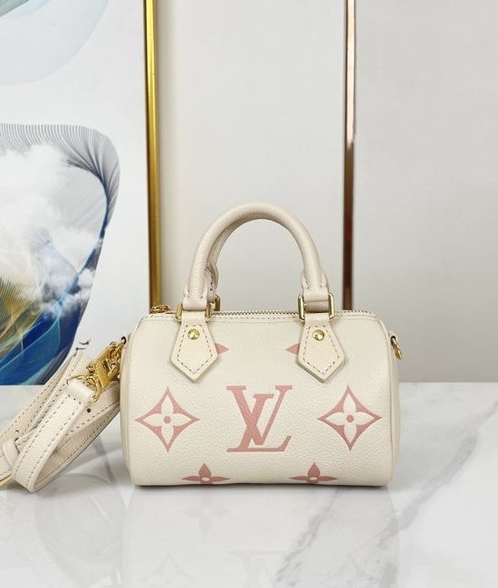 Louis Vuitton LV NANO SPEEDY Leather Mini Bag M81913