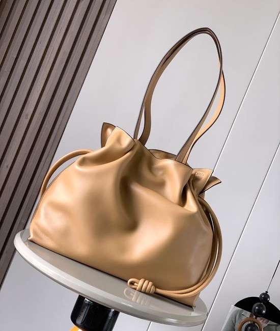 Loewe Flamenco Nappa Leather Clutch 9050