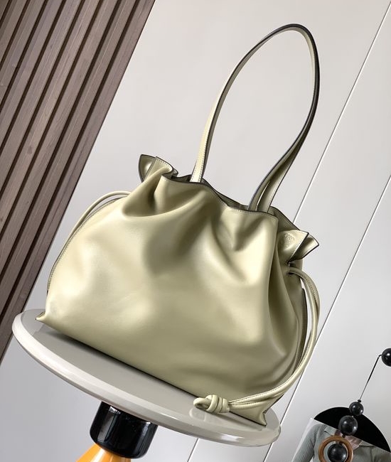 Loewe Flamenco Nappa Leather Clutch 9050