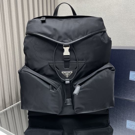 Prada 2VZ108 Nylon Leather Backpack Show New Color
