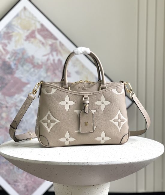 Louis Vuitton LV Trianon Embossed Leather Handbag M46488
