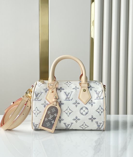 Louis Vuitton LV Speedy Denim Handbag M24709