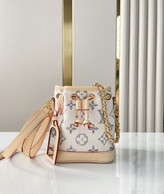 Louis Vuitton LV Nano Noe Denim Bucket Bag M83453
