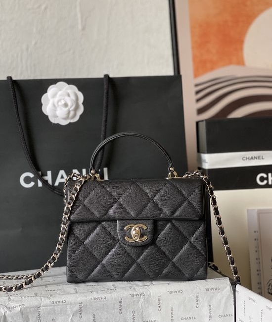 Chanel Kelly Handbag with Chain Handle AS4711
