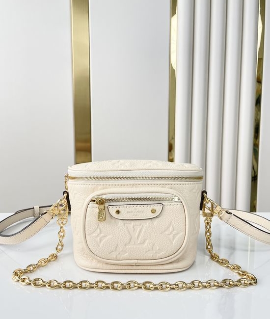 Louis Vuitton LV MINI BUMBAG Leather Mini Waist Bag M83275