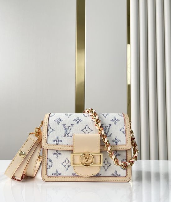 Louis Vuitton LV Dauphine Denim Crossbody Bag M24841