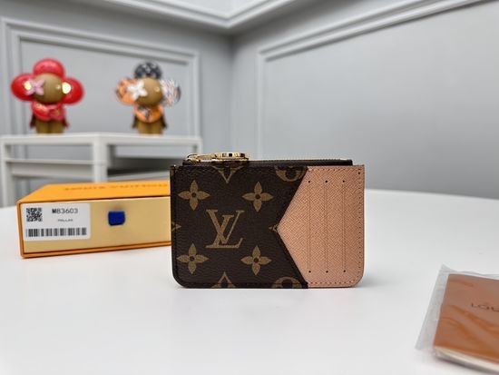 Louis Vuitton LV Romy Zipper Canvas Wallet M83603
