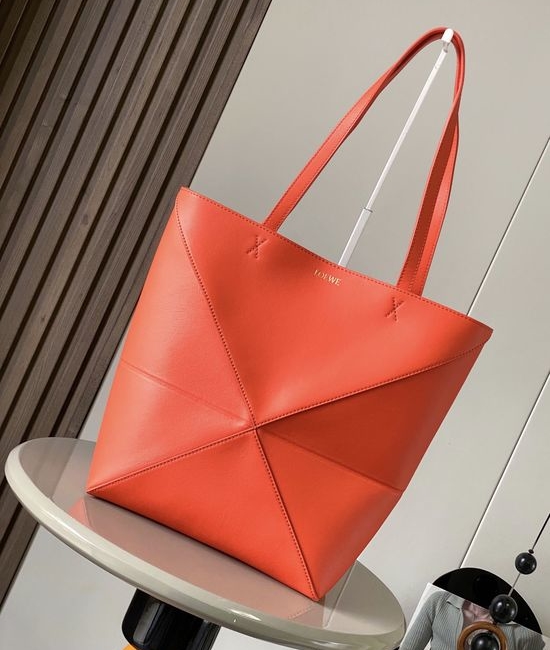 Loewe Puzzle Fold Leather Tote Bag 9029