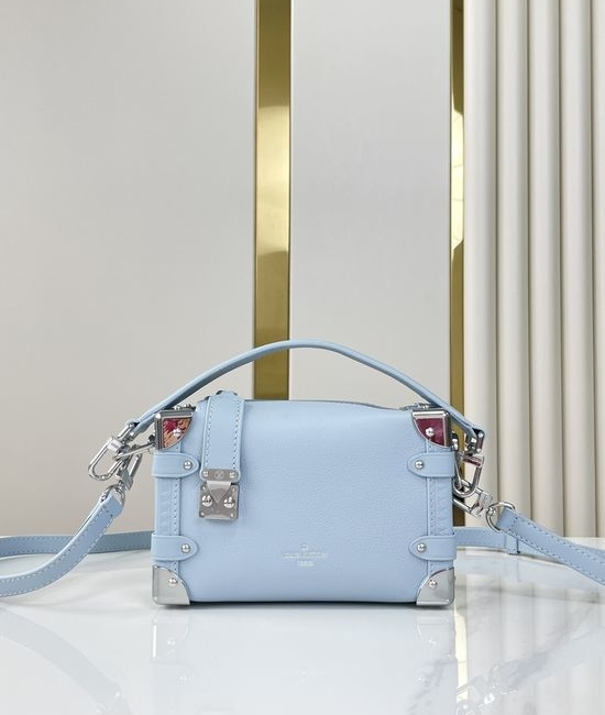 Louis Vuitton LV SIDE TRUNK Leather Box Bag M25067