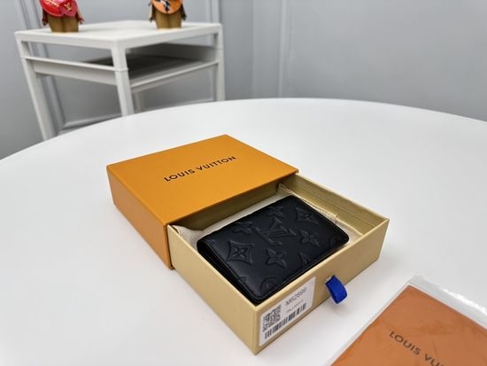 Louis Vuitton LV Monogram Shadow Small Leather Card Case M62899