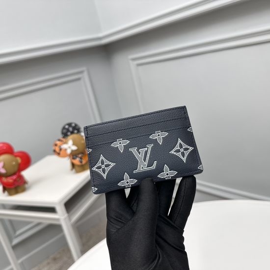 Louis Vuitton LV Monogram Shadow Card Holder M83700